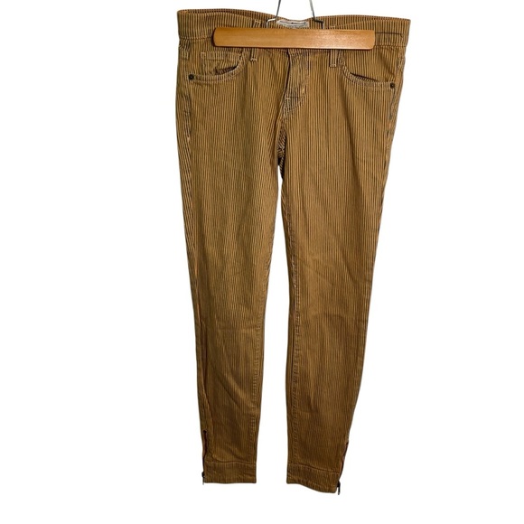 Current/Elliott The Quartermaster Pant Marmalade Stripe 23-0 - Picture 1 of 11